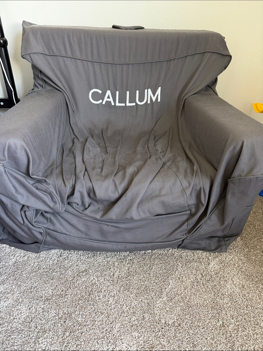 Custom Callum pottery barn Cover in Dark Gray- cover only